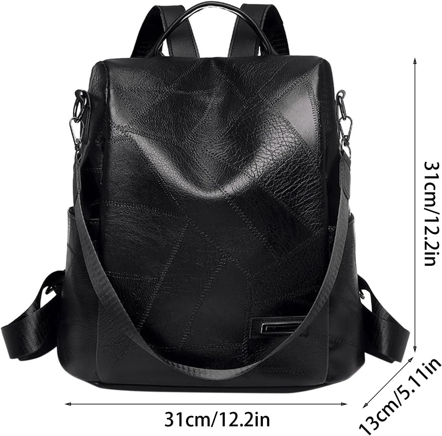 Lightweight Puffer Quilted Travel Backpack Letter Purse Mobile Phone Messenger Bags Zipper Animal Print Rucksack