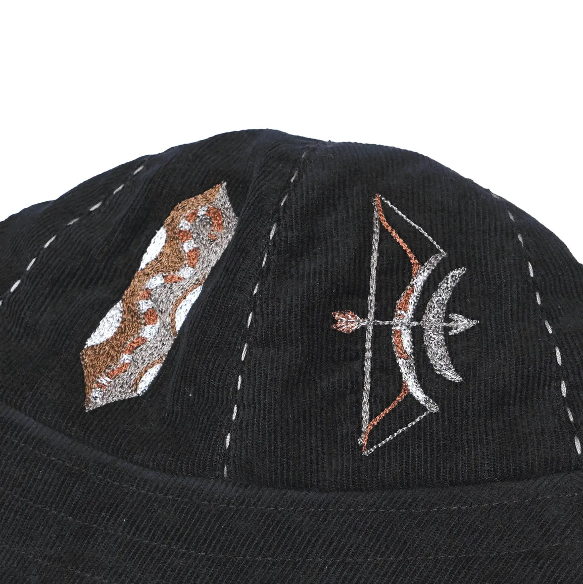 MAKA BLACK BOWLER HAT BLACK