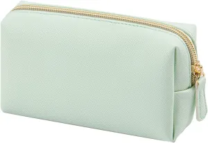 Makeup Bag,Portable Large Capacity Waterproof PU Leather Makeup Pouch,Travel Toiletry Bag,Travel Cosmetic Bag,Small Makeup Bag for Gifts Girls Daughter Women