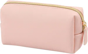 Makeup Bags for Women 2025 New Upgrade PU Leather Waterproof Large Capacity Portable Small Makeup Pouch,Travel Toiletry Bag,Travel Cosmetic Bag,Small Makeup Bag for Gifts Daughter Women Girls