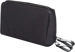 Makeup Bags for Women with Zipper 6.6*4.3 Inch Pu Leather Waterproof Portable Pouch Open Flat Hanging Toiletry Bag for Women Cosmetic Bag for Purse for Women Wife Girlfriend Valentines Day Gifts