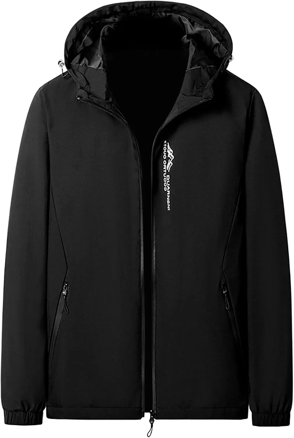 Men's Bomber Jacket Lightweight Casual Fashion Spring Fall Windbreaker Zip Up Coat with Pocket