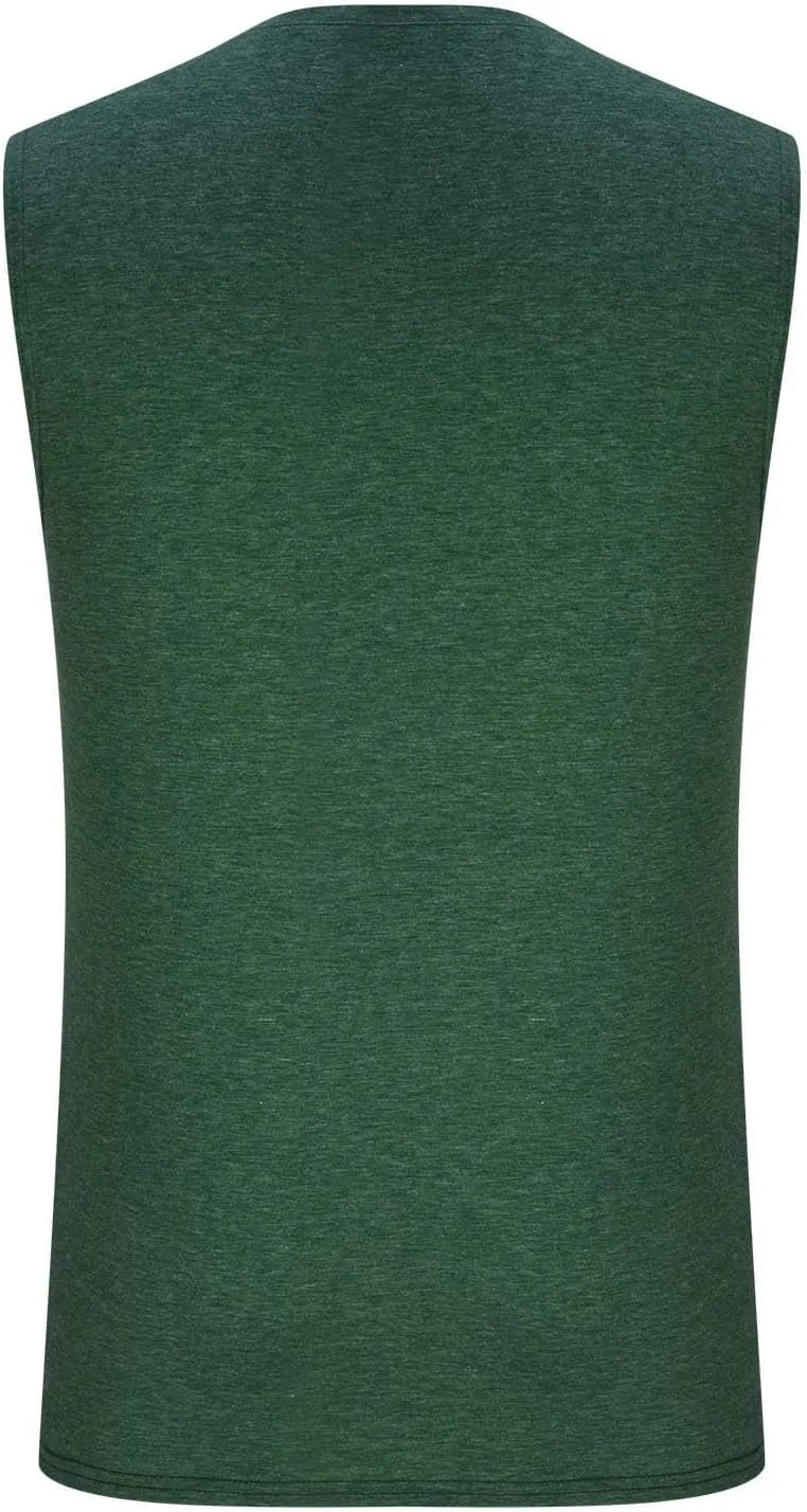 Mens Tank Tops Graphic Summer Tees Cotton Workout Gym Cut Off Sleeveless T Shirts Loose Fit Muscle Athletic Tank Tops