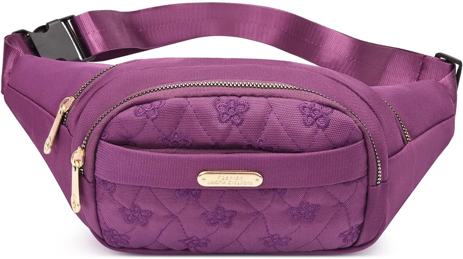 Messenger Bag for Women Casual Lightweight Fanny Pack for Women Men Traveling Camping Bag Zipper Shoulder Bags