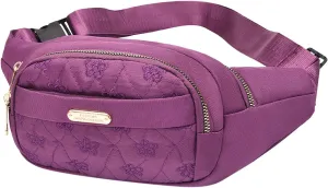 Messenger Bag for Women Casual Lightweight Fanny Pack for Women Men Traveling Camping Bag Zipper Shoulder Bags