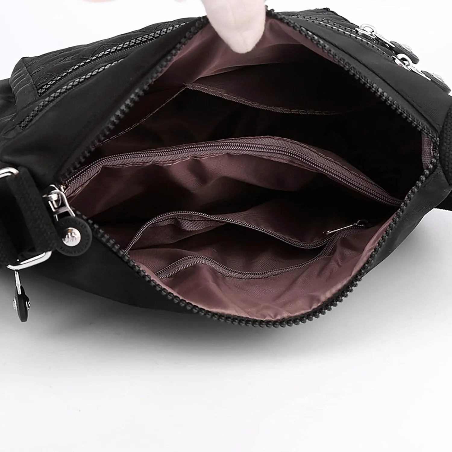 Mini Crossbody Bag, Handbags Purses with Adjustable Strap for Women, Ladies Shoulder Totes Bag Pocket Honey Brown