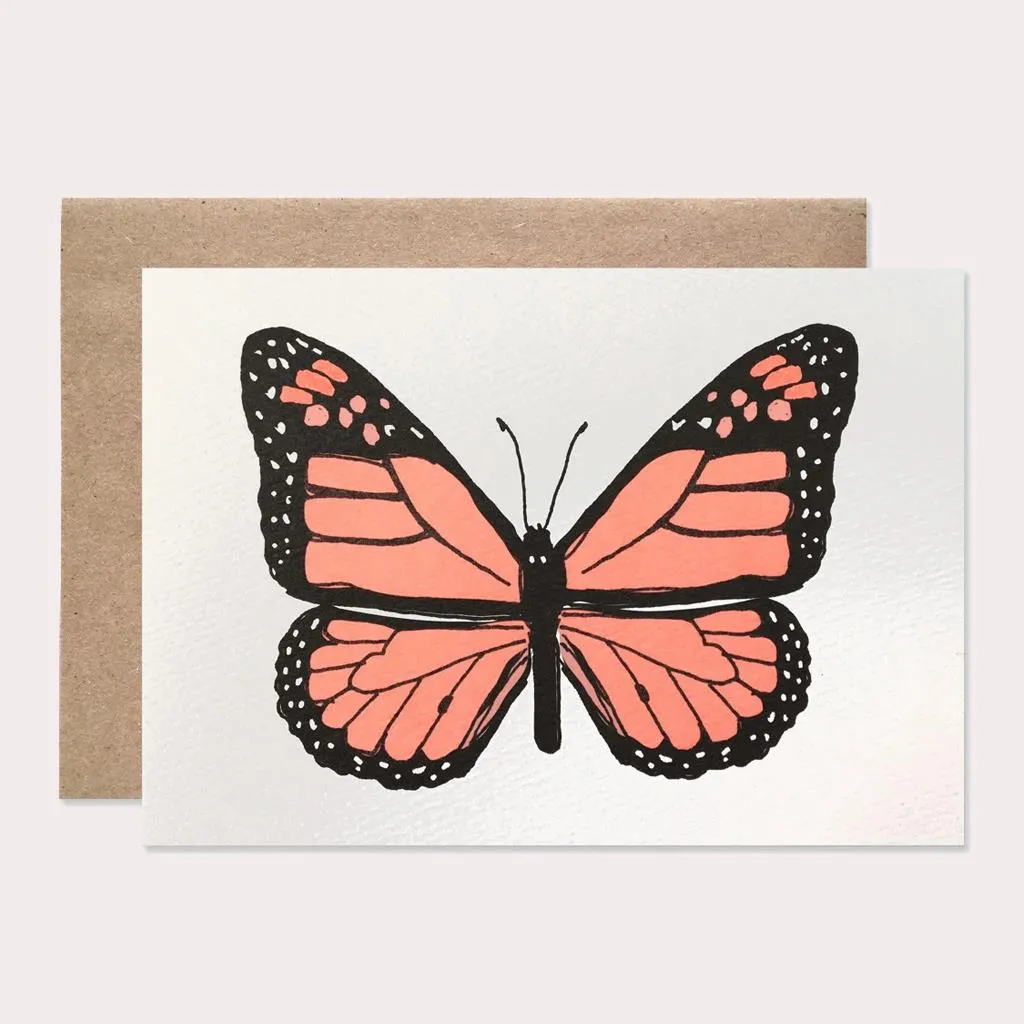 Monarch Blank Note Card