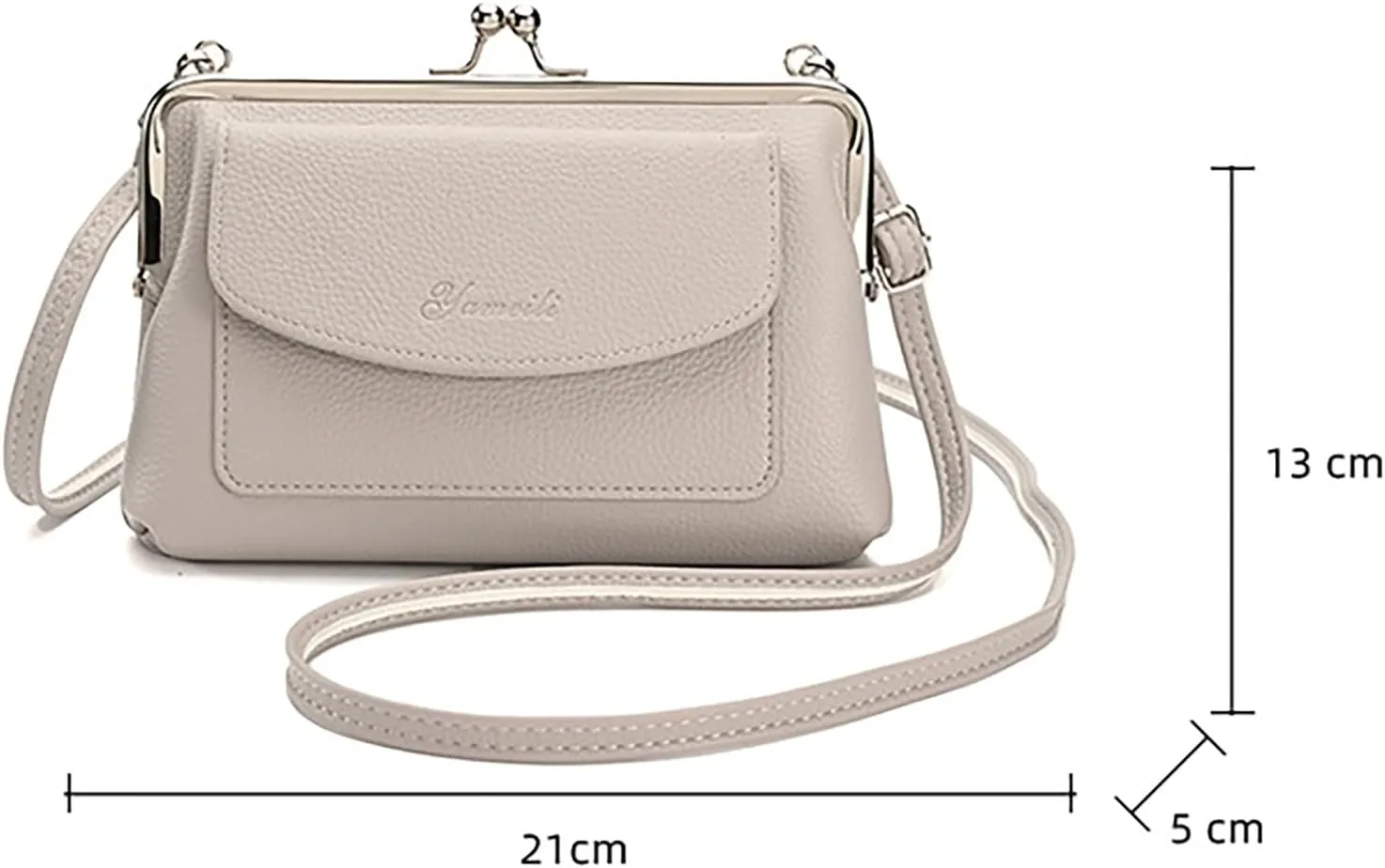 Multi Pocket Shoulder Bags for Woman Fabric Nylon Multi Pocket Crossbody Bags Carry on Bag for Airplanes Women(Blue)