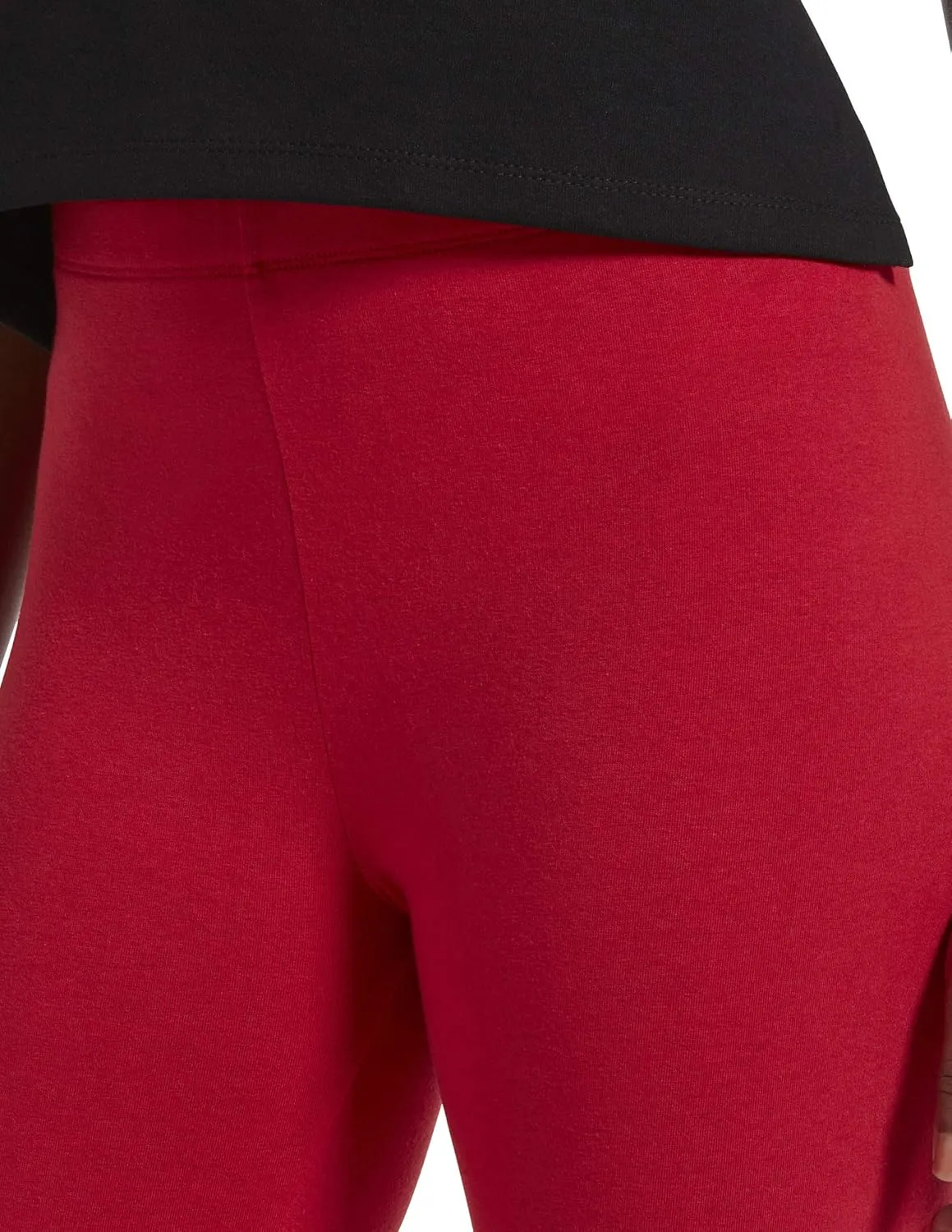 No Nonsense Women's Cotton Blackout Capri Legging