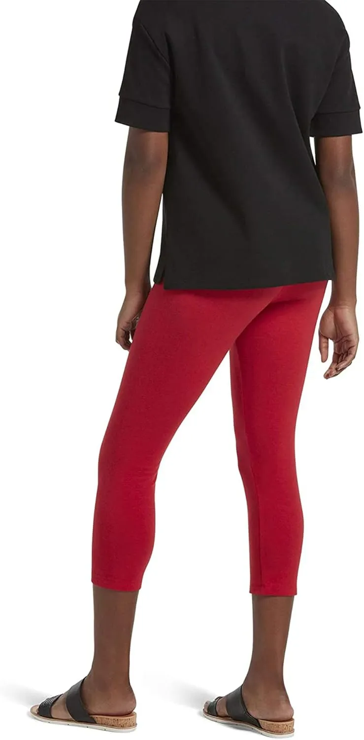 No Nonsense Women's Cotton Blackout Capri Legging