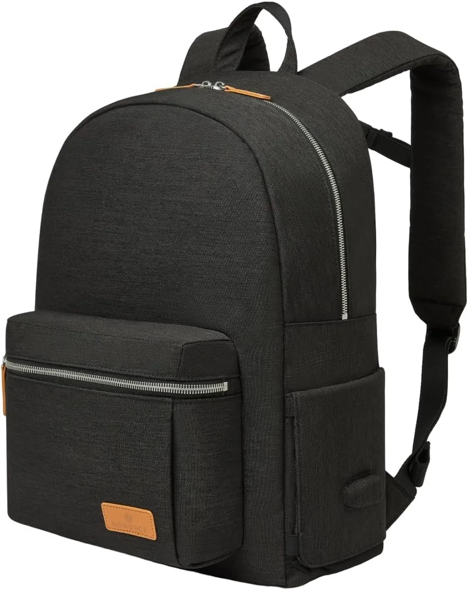 Nordace Siena Pro Classic Backpack - 13.3" Laptop Backpack, 18L Daily Backpack for Travel, Everyday, or Work (Black)