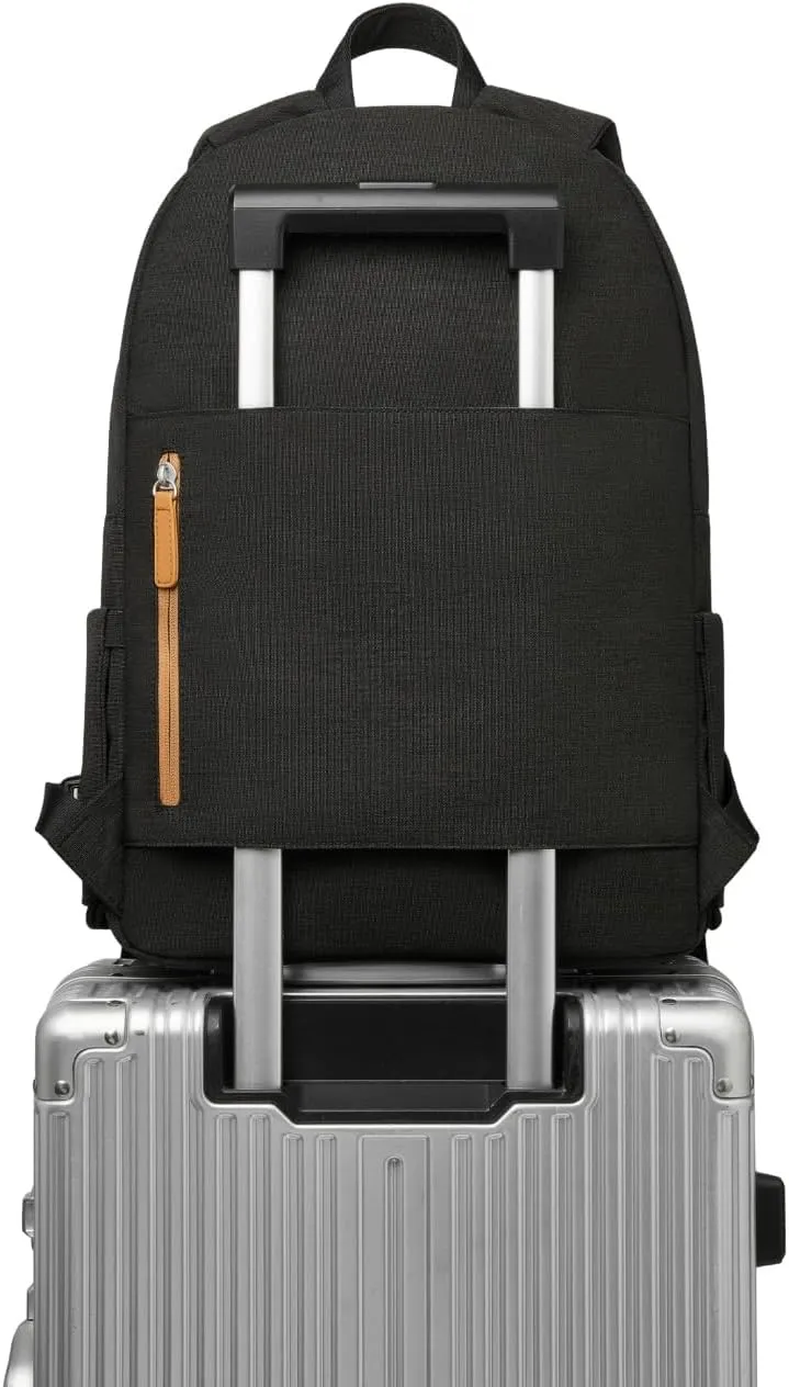 Nordace Siena Pro Classic Backpack - 13.3" Laptop Backpack, 18L Daily Backpack for Travel, Everyday, or Work (Black)