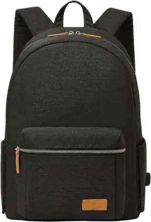 Nordace Siena Pro Classic Backpack - 13.3" Laptop Backpack, 18L Daily Backpack for Travel, Everyday, or Work (Black)