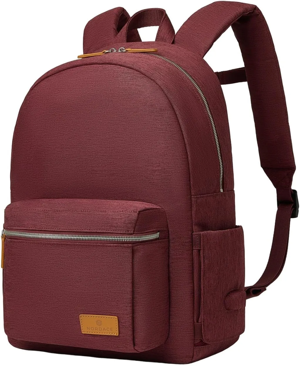 Nordace Siena Pro Classic Backpack - 13.3" Laptop Backpack, 18L Daily Backpack for Travel, Everyday, or Work (Red)