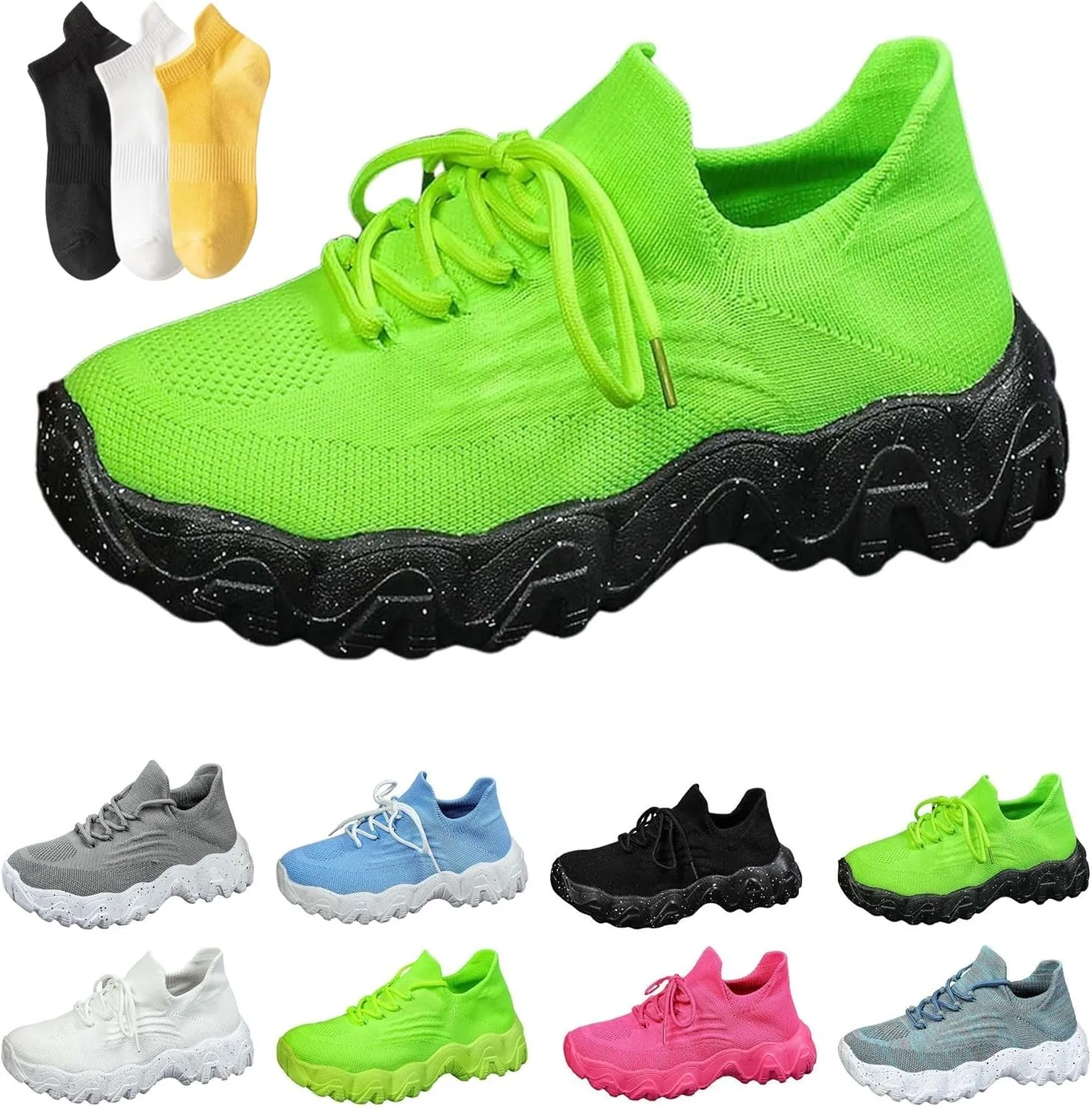 Ortho Pro Shoes for Women, Nurse Babe Shoes, Ortho Pro Women's Classic Shoes Lace Up, Womens Mesh Slip On Sneakers