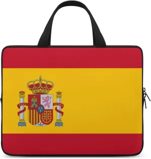 Papua New Guinea Flag Laptop Sleeve Case with Handle, 15-15.6 Inch Slim Cover for Notebook