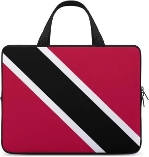 Papua New Guinea Flag Laptop Sleeve Case with Handle, 15-15.6 Inch Slim Cover for Notebook