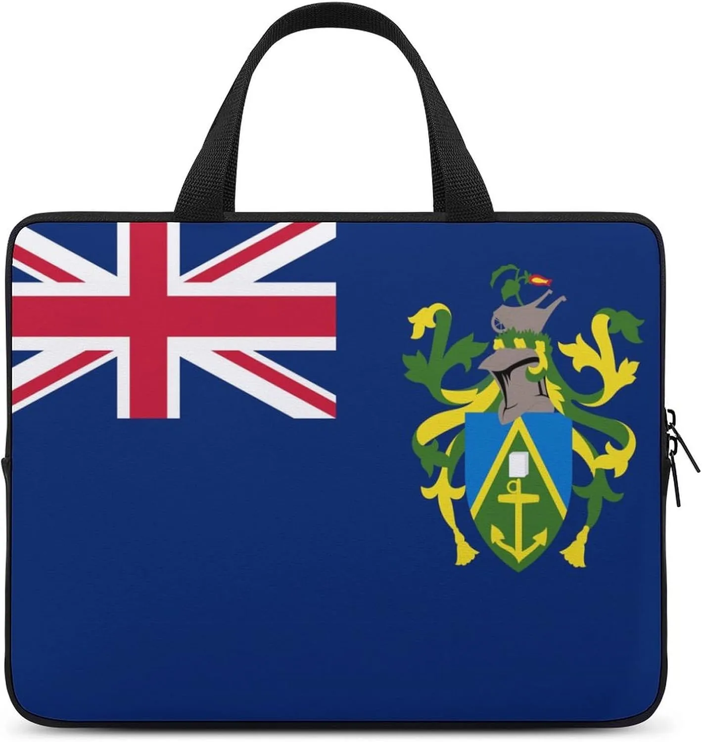 Papua New Guinea Flag Laptop Sleeve Case with Handle, 15-15.6 Inch Slim Cover for Notebook