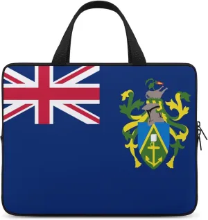 Papua New Guinea Flag Laptop Sleeve Case with Handle, 15-15.6 Inch Slim Cover for Notebook
