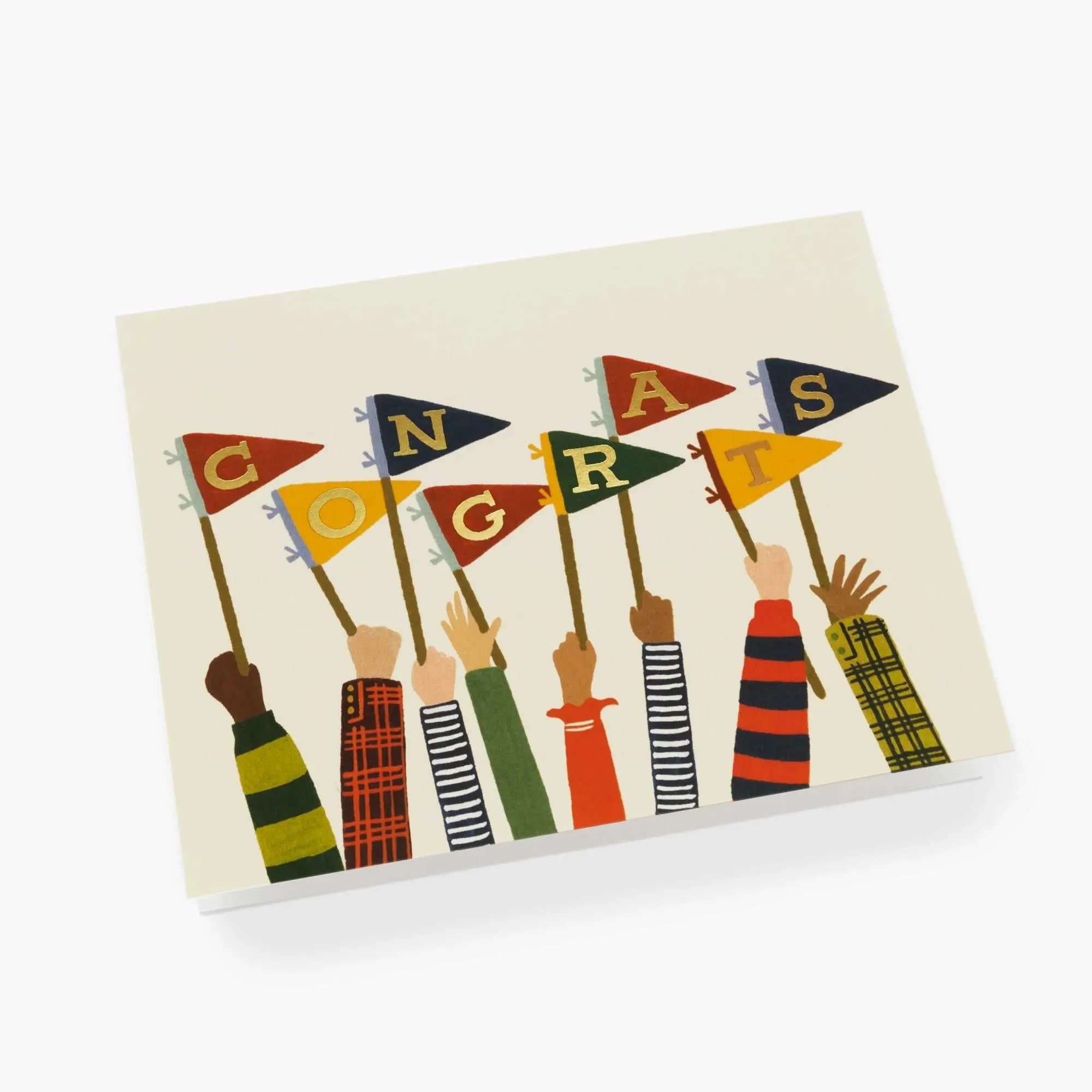 Pennant Congrats Card