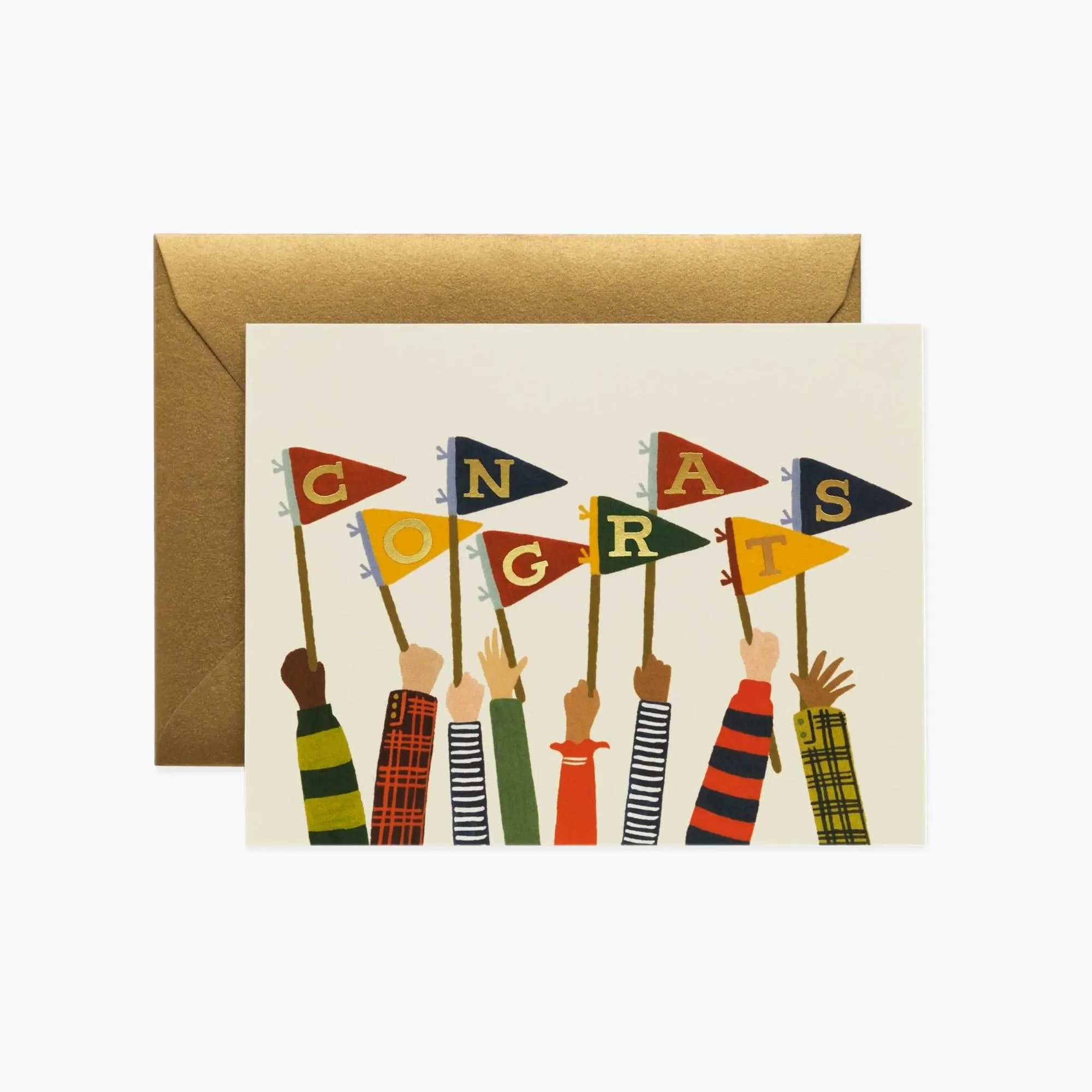 Pennant Congrats Card