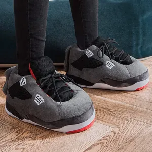 Plush Sneaker Slippers