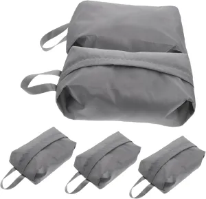 Portable Travel Storage Bag 5pcs Waterproof Canvas Organizer for Makeup Clothing for Packing Needs