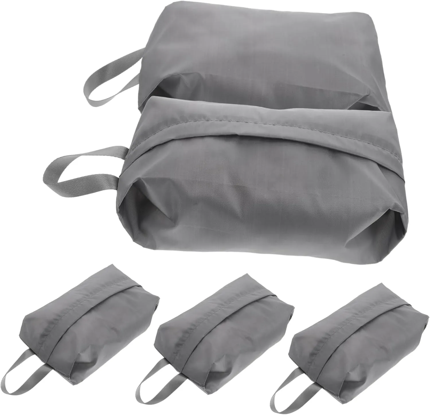 Portable Travel Storage Bag 5pcs Waterproof Canvas Organizer for Makeup Clothing for Packing Needs