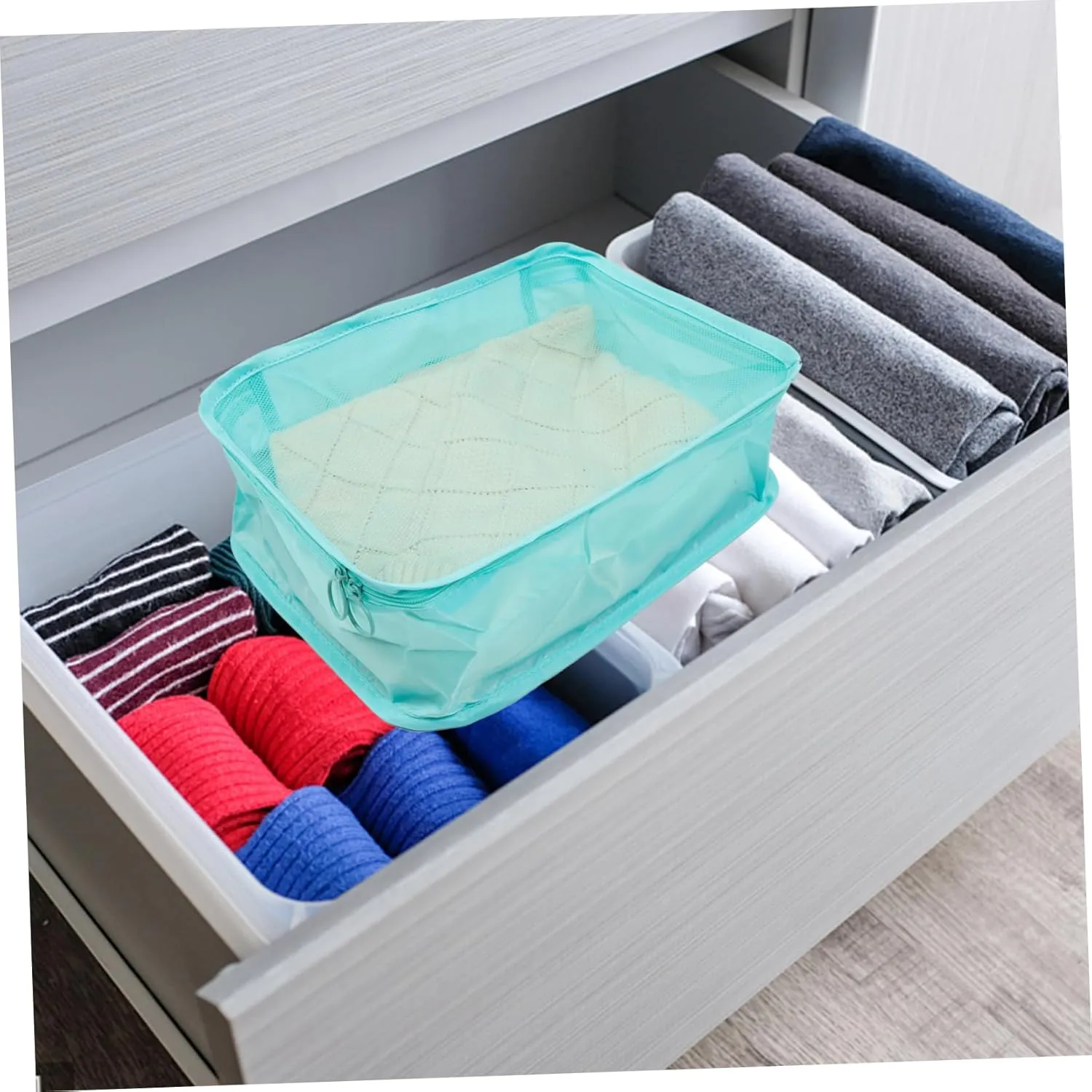 PRETYZOOM Lightweight Suitcase Clothing Bag Drawstring Travel Garment Bags for Underwear Travel Laundry Bags Sealing Design