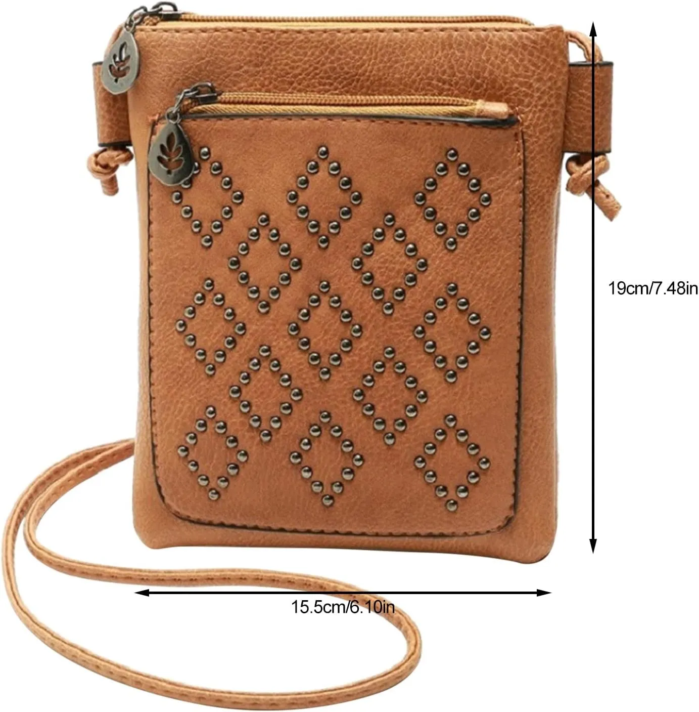 Puffy Crossbody Bags for Women Stadium Crossbody Messenger Bags for Concerts Sporting Events Mothers Day Gifts(Black)