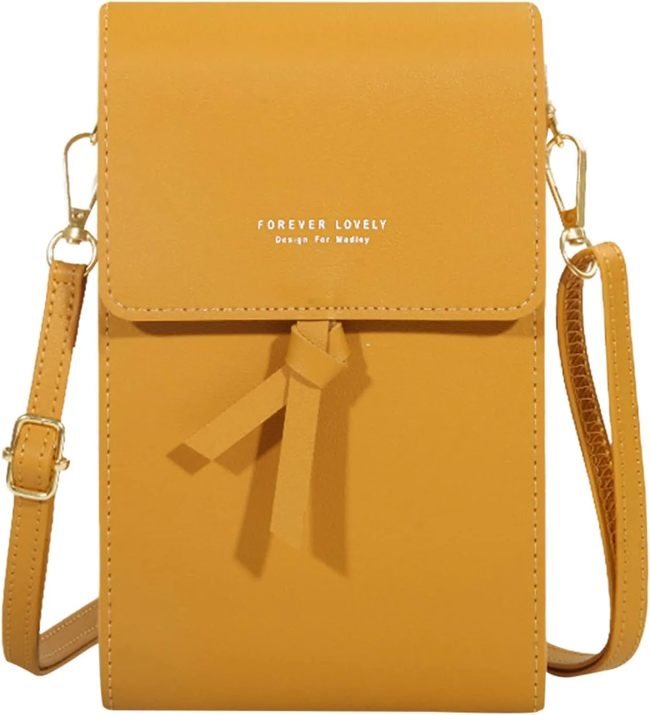 Purses for Women Crossbody Anti Theft Women's Crescent Shoulder Bags with Adjustable Strap Transparent Bag(Yellow)