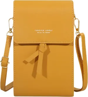 Purses for Women Crossbody Anti Theft Women's Crescent Shoulder Bags with Adjustable Strap Transparent Bag(Yellow)