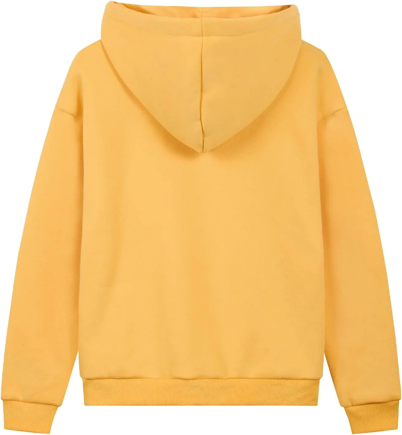 QBK Kids Brushed Fleece Zip-Up Hooded Sweatshirt Hoodie for Boys or Girls 3-14 Years