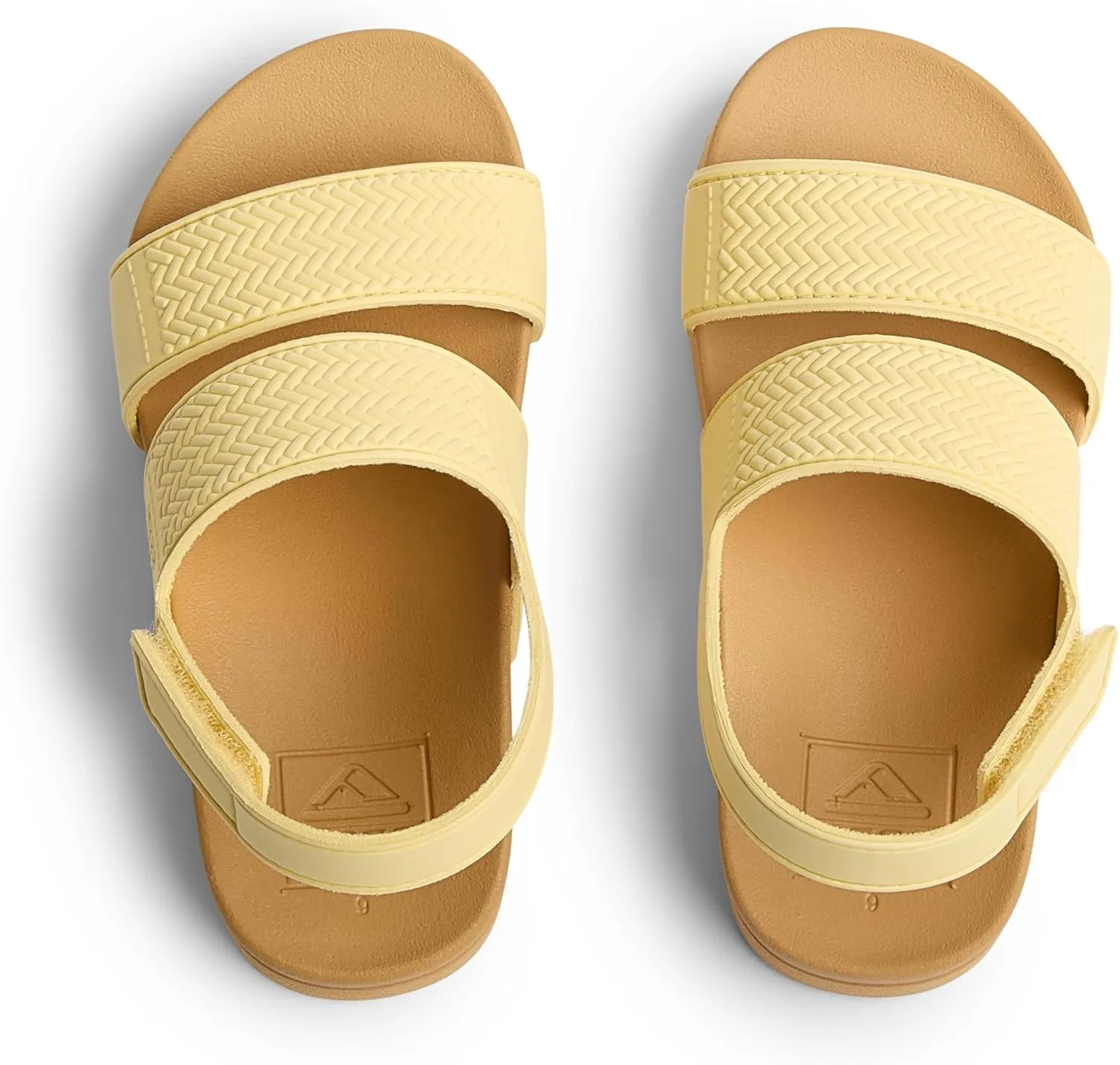 REEF Kids' Water Vista Platform Sandal, Water Friendly, Adjustable Velcro Strap
