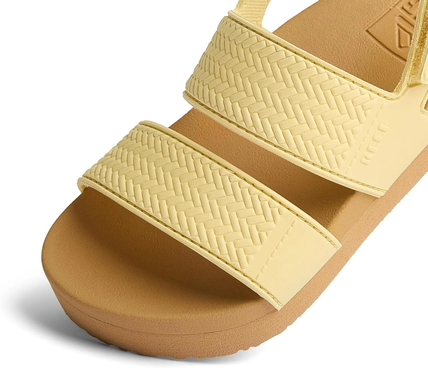 REEF Kids' Water Vista Platform Sandal, Water Friendly, Adjustable Velcro Strap