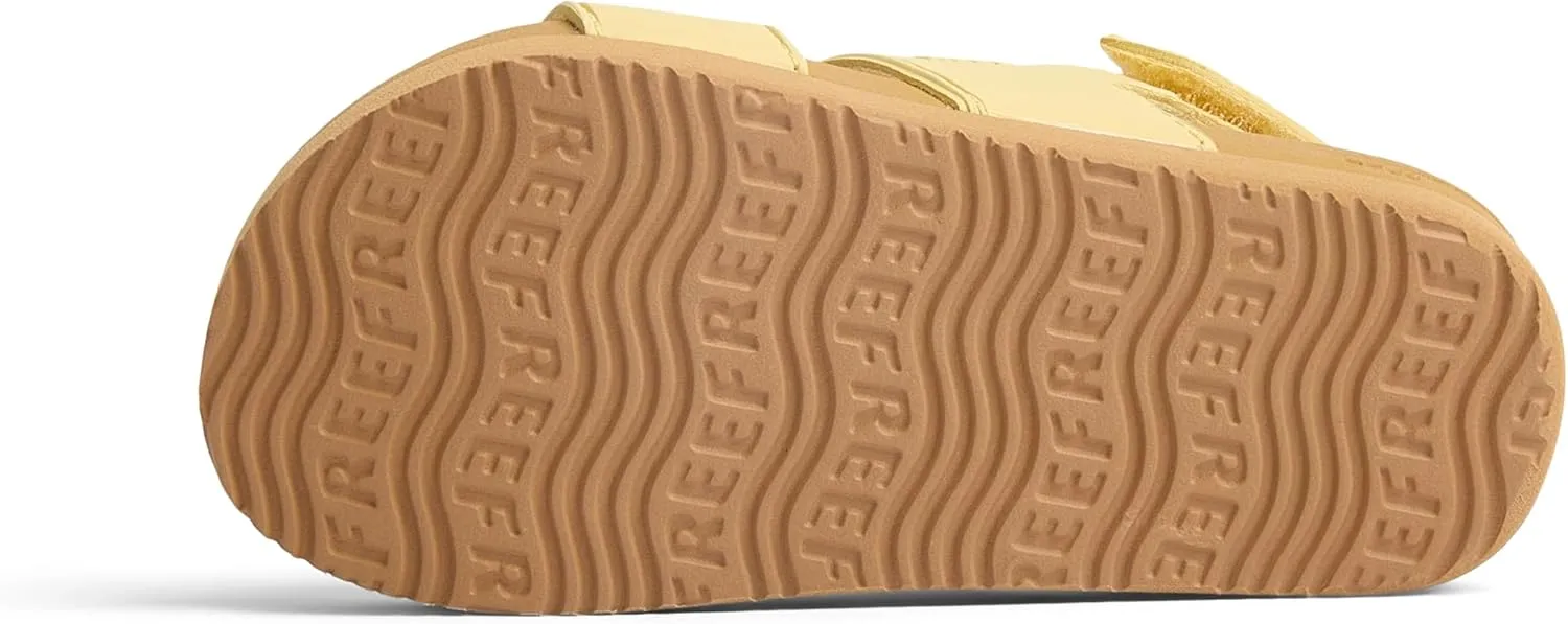 REEF Kids' Water Vista Platform Sandal, Water Friendly, Adjustable Velcro Strap