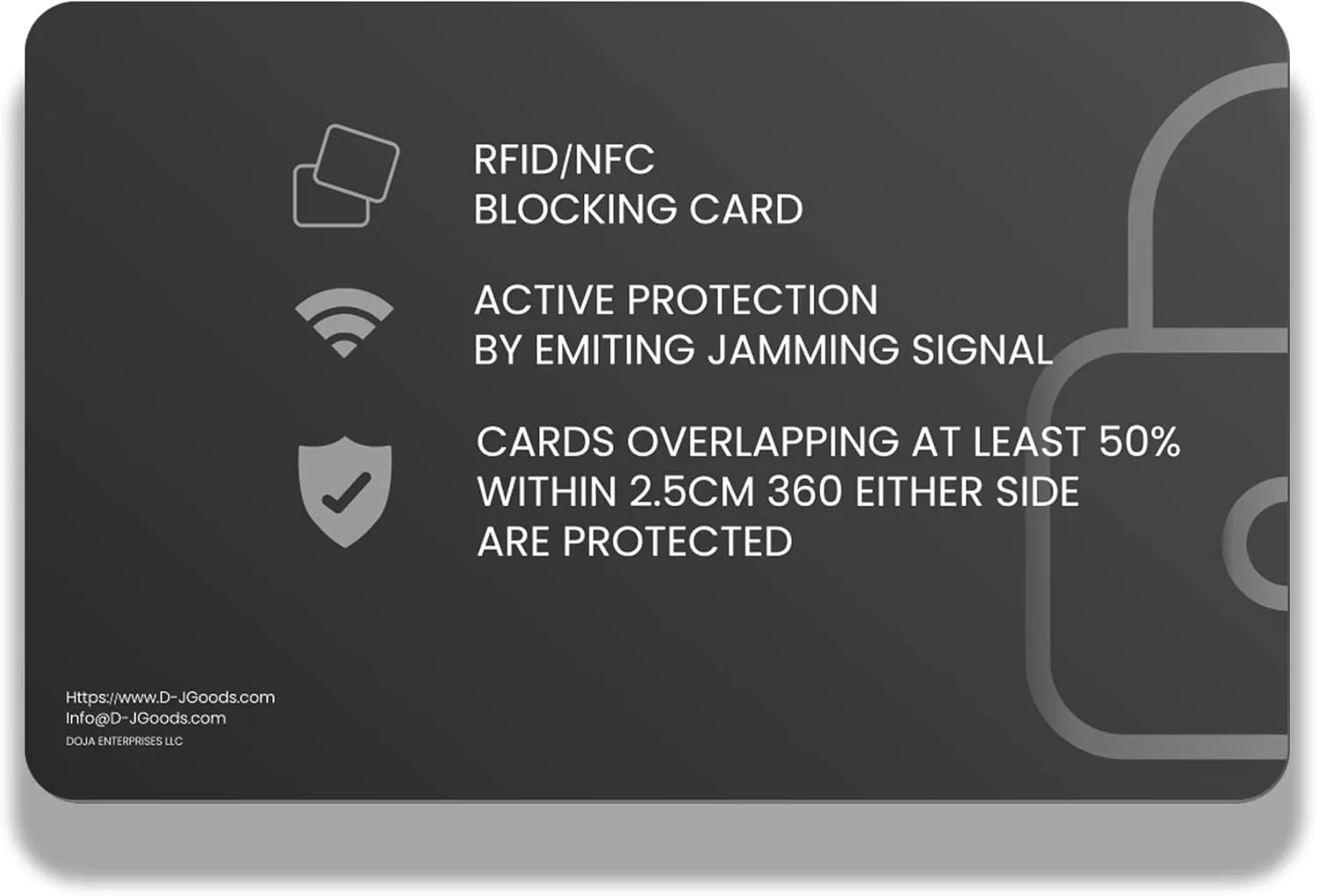 RFID Blocking Cards - Premium 360 Degree NFC Debit Credit Card Passport RFID Protector Blocker Set for Men & Women, Slim Design Perfectly fits in Wallet/Purse/Money Clip (4)