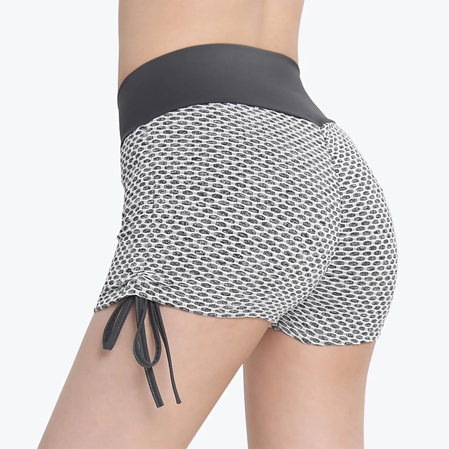 Shorts for Women Summer Fall Sport Gym Yoga Wrap Ruched Butt Scrunch Booty Shorts Women 2025 Trendy