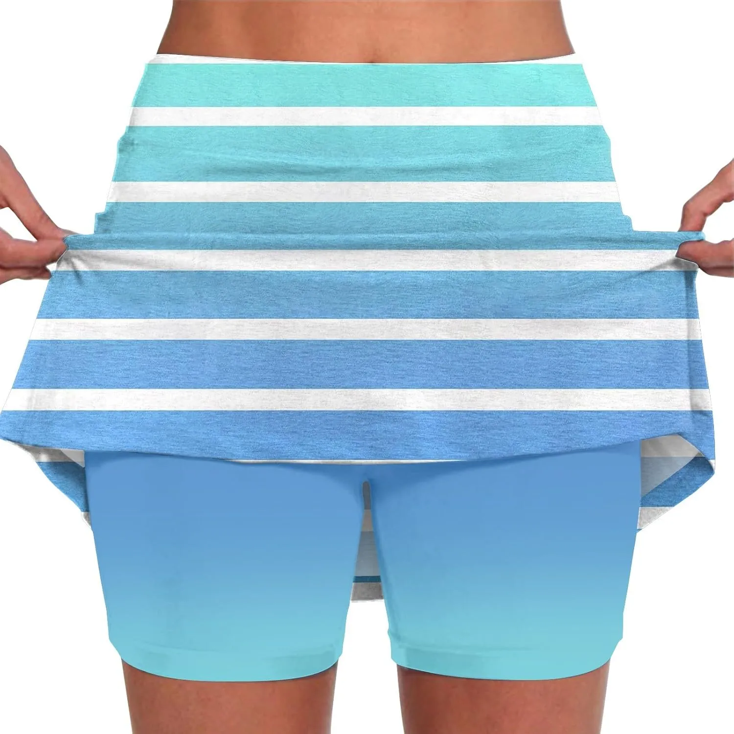 Skirts for Women 2025,Womens Skort with Pocket Tummy Control Plus Size Skorts for Women High Waist Athletic Sports Pants