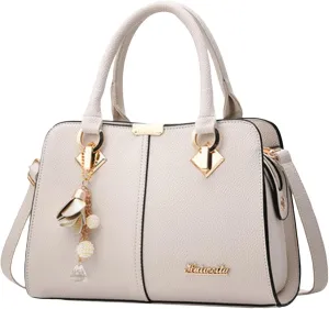 Summer Purses for Women 2025 Crossbody Small Quilted Crossbody Bags Carry on Bag for Airplanes Women(White)