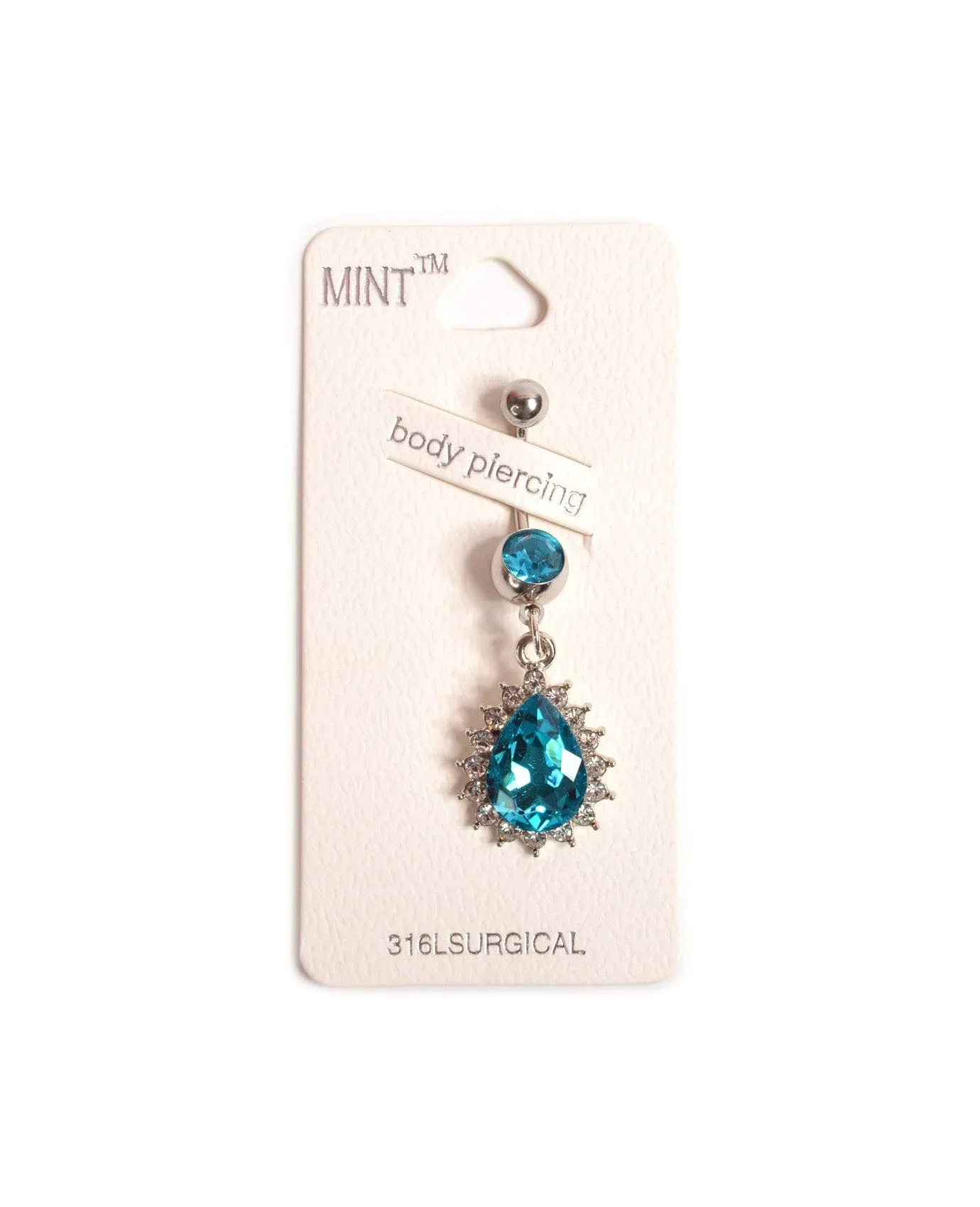 Teardrop Belly Ring