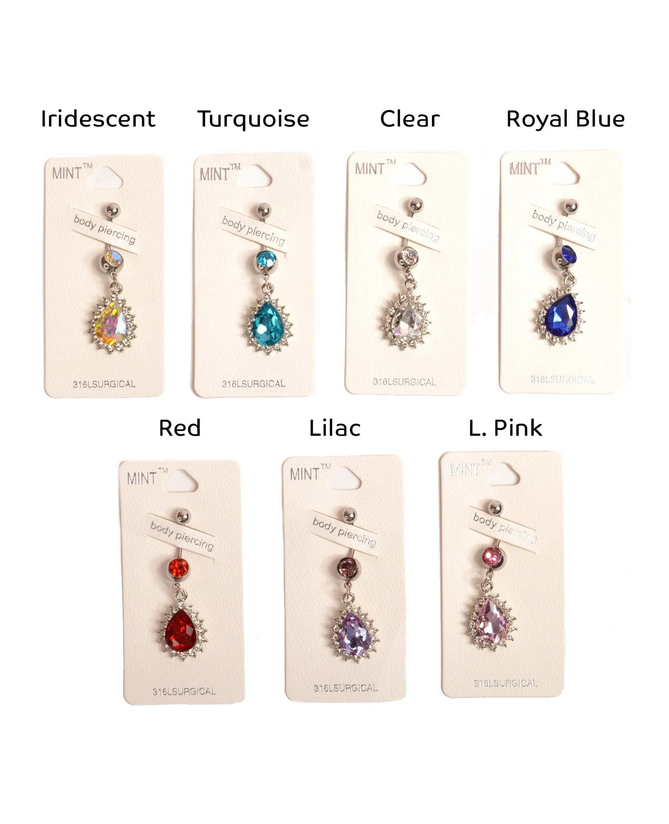 Teardrop Belly Ring