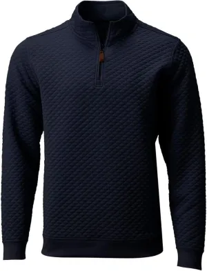 TGW Men's Quilted Golf Pullover Jacket for Golfing