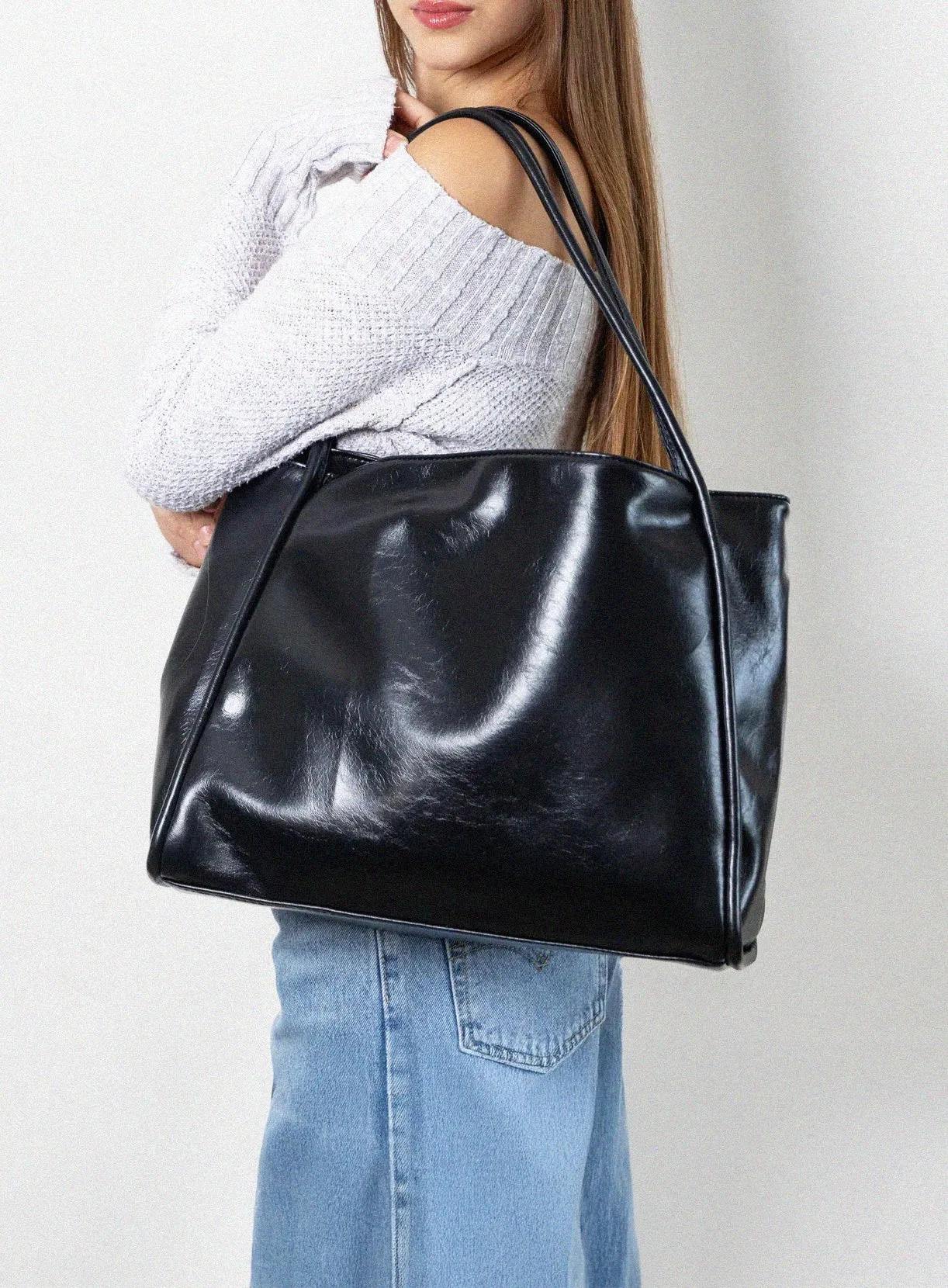 The Addison Oversized Shoulder Tote Bag