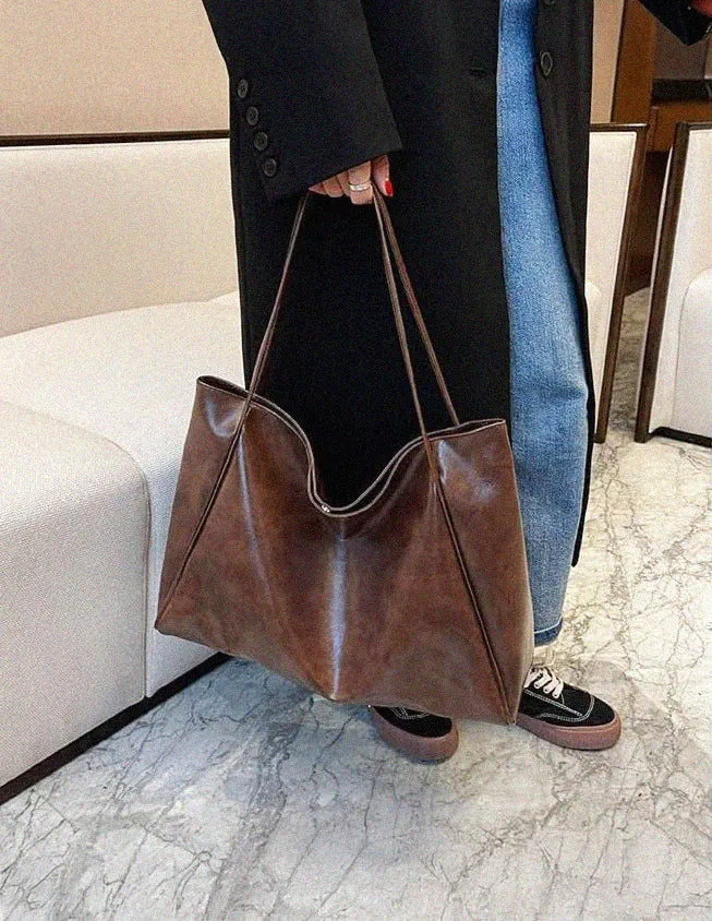 The Addison Oversized Shoulder Tote Bag