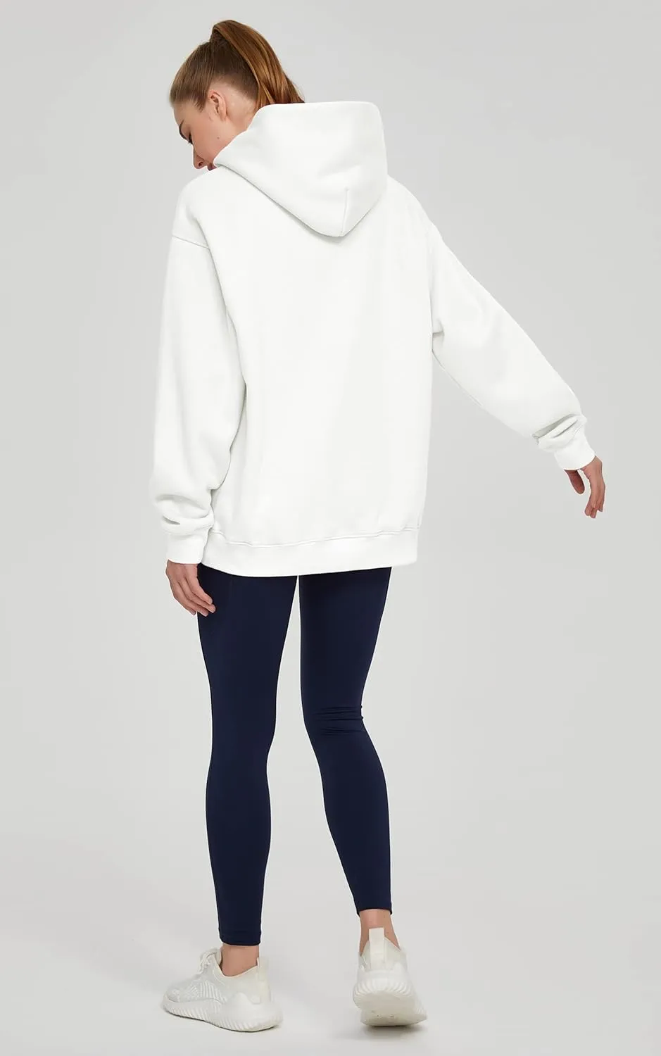 THE GYM PEOPLE Women's Oversized Hoodie Loose fit Soft Fleece Pullover Hooded Sweatshirt With Pockets