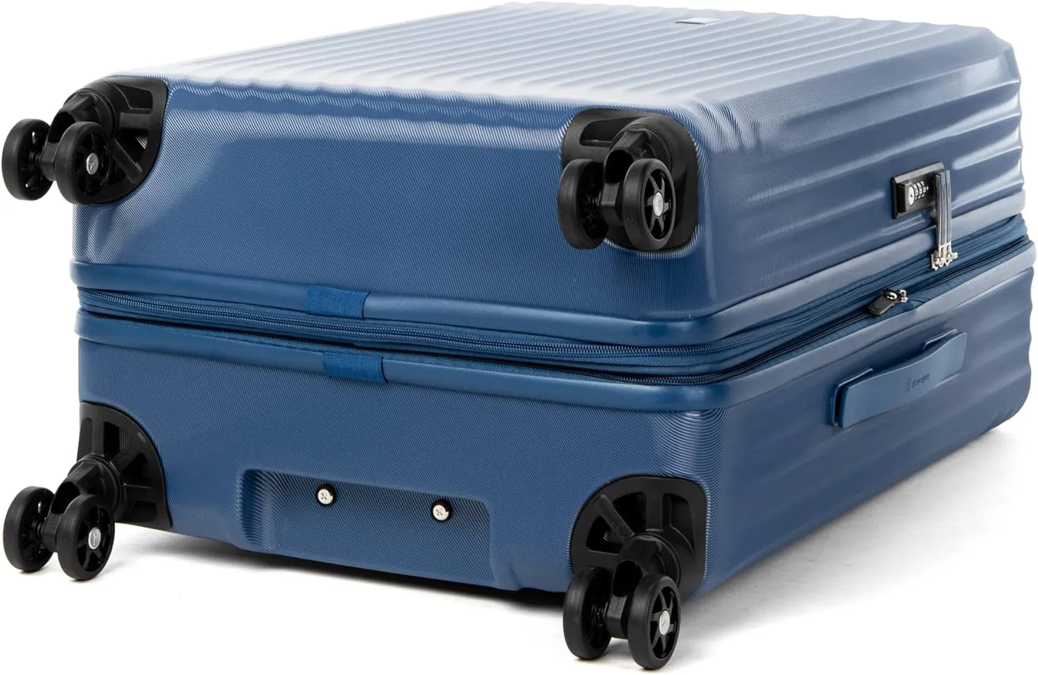 Travelpro Maxlite Air Hardside Expandable Checked Luggage, 8 Spinner Wheels, Lightweight Hard Shell Polycarbonate Suitcase, Ensign Blue, Checked Medium 25-Inch