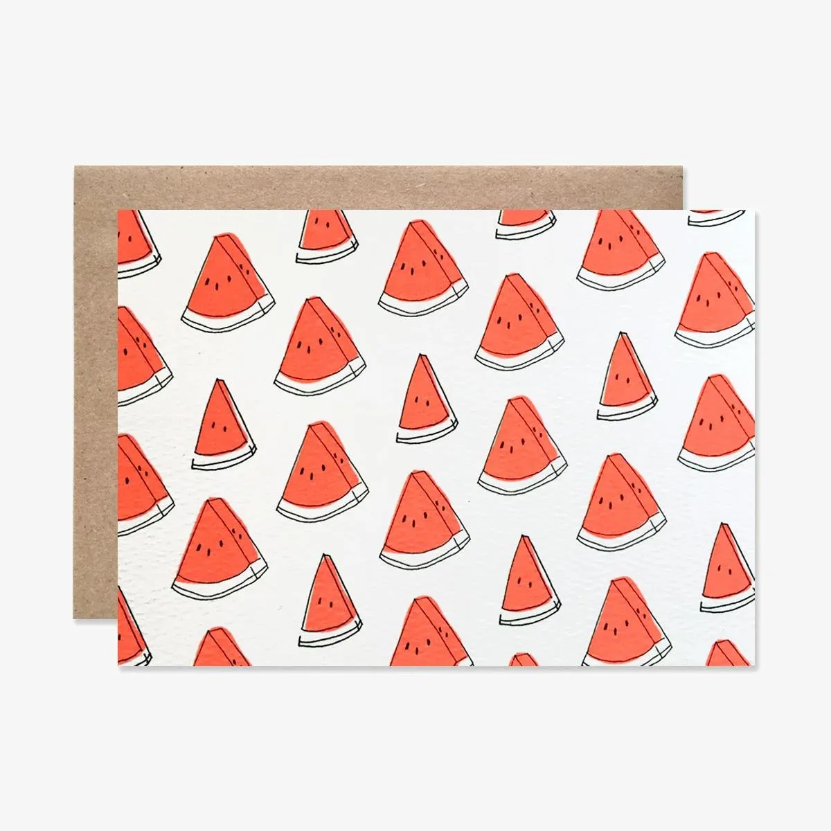 Watermelon Blank Card