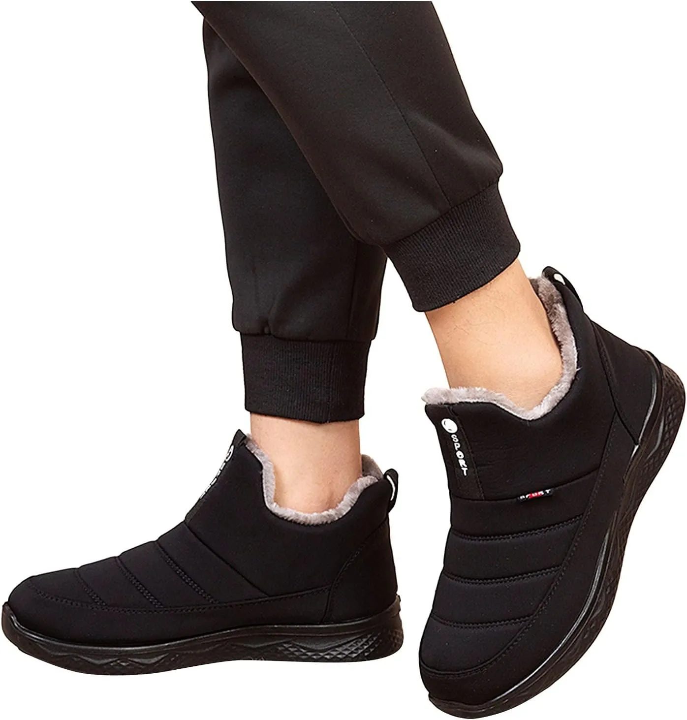 Winter Boots for Women Waterproof Snow Wide Womens Tall Winter Boots Waterproof Boots Winter Waterproof Low Heel Above Knee High Winter Boots for Women Womens Insulated Waterproof Boots Hunting