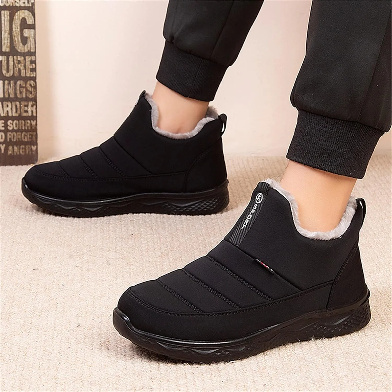 Winter Boots for Women Waterproof Snow Wide Womens Tall Winter Boots Waterproof Boots Winter Waterproof Low Heel Above Knee High Winter Boots for Women Womens Insulated Waterproof Boots Hunting